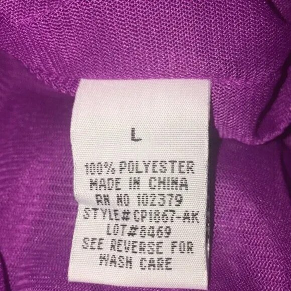 Ali & Kris Strapless Off The Shoulder Summer Sundress Peacock Feather Size Large - Picture 9 of 10